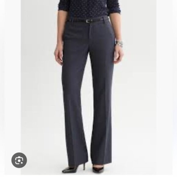 Banana Republic Pants - Banana republic Martin Fit Wool Straight Wide leg trousers